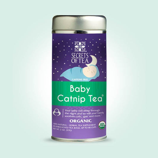 Baby Calm Catnip Tea - Natural Colic & Gas Relief | USDA Organic