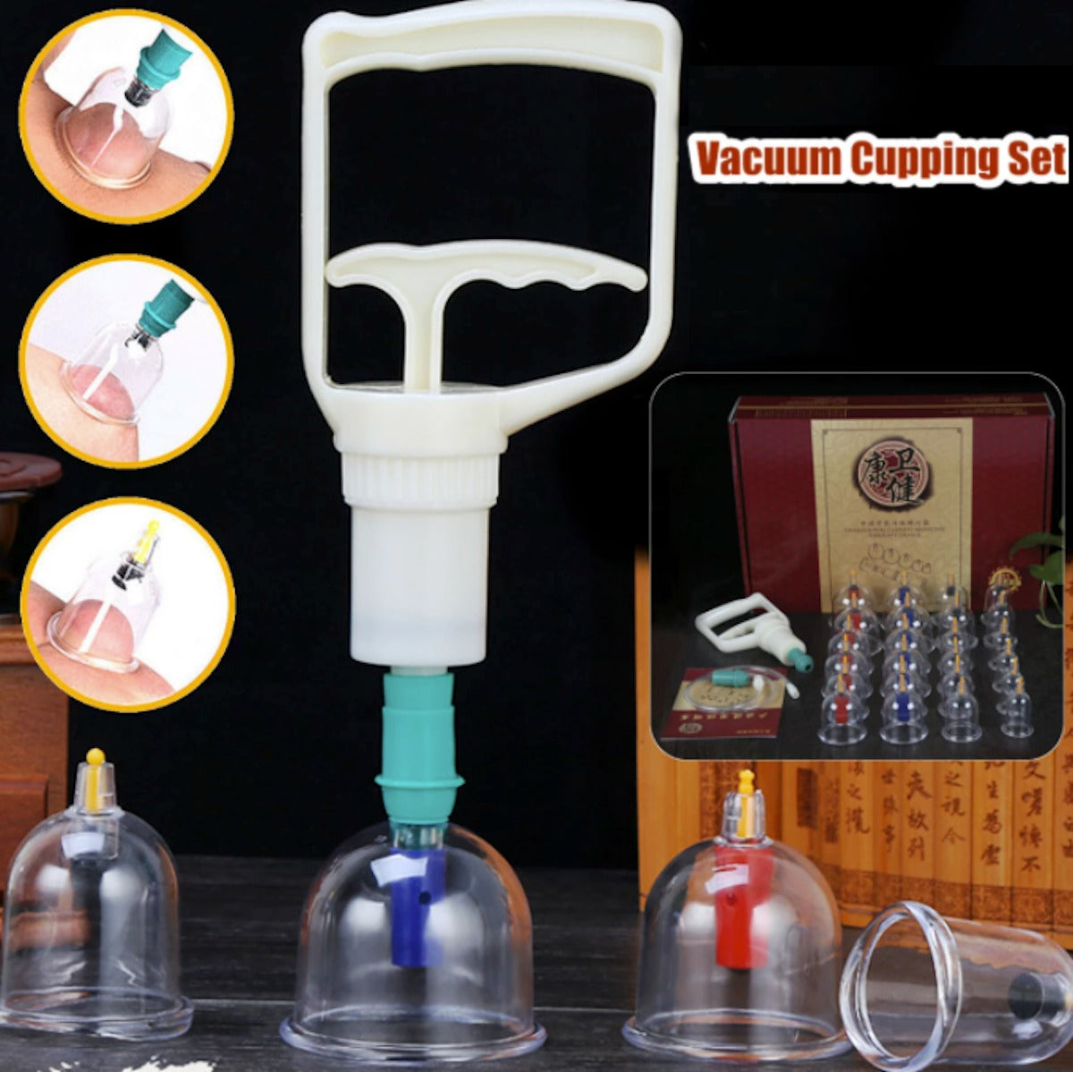 Premium Massage Cupping Therapy Set 32 PCS