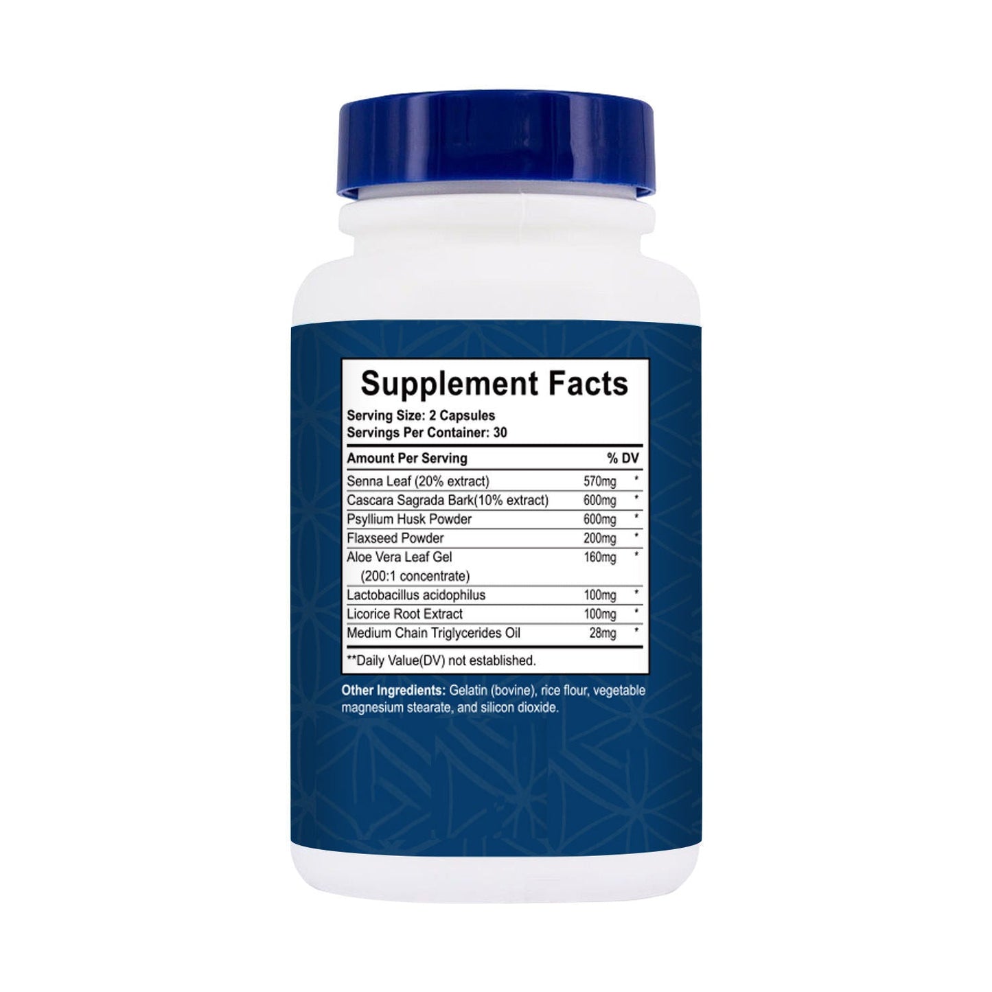 Cleanse & Detox Capsule With Senna Leaf Supports Digestive Health 60